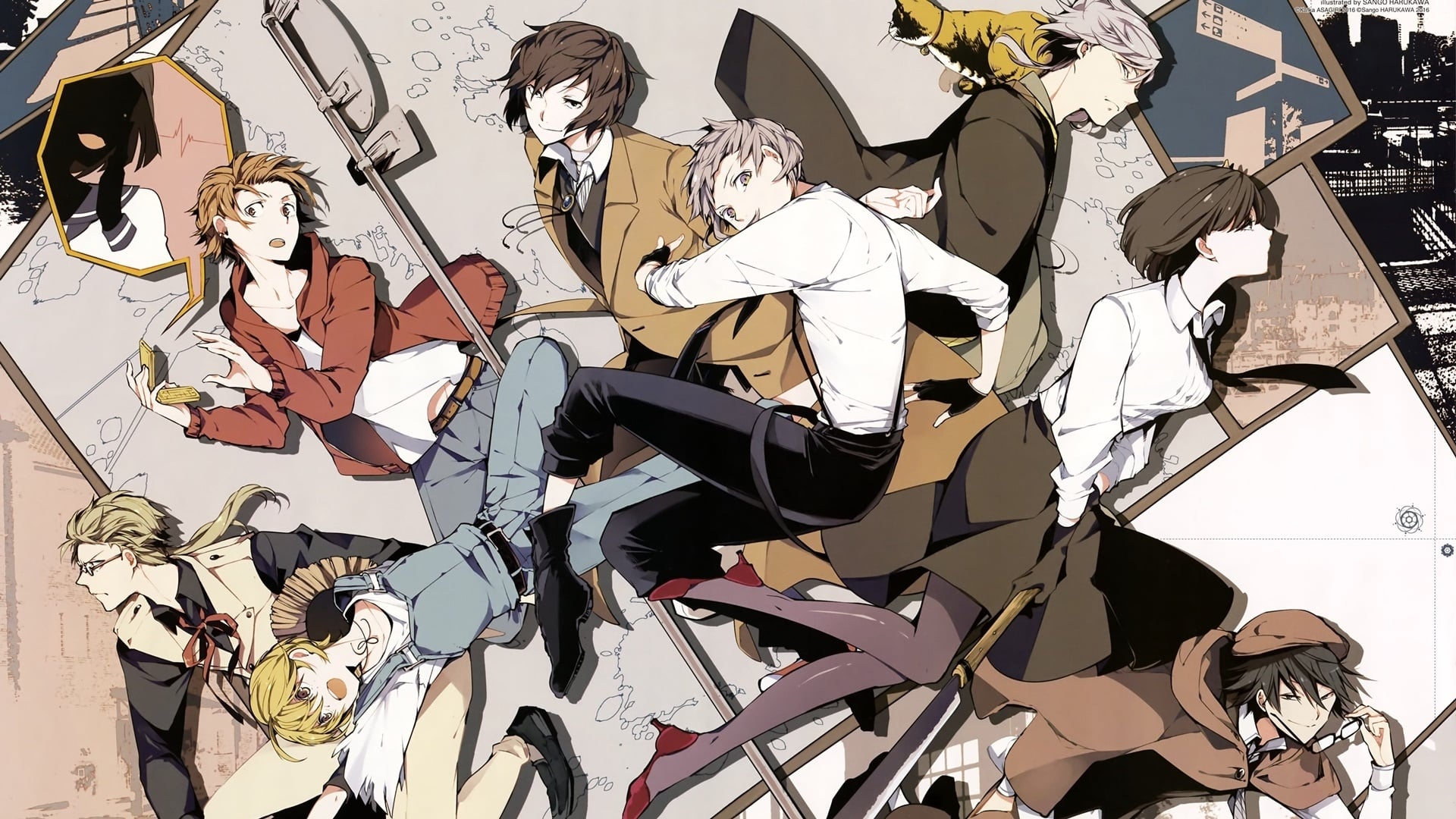 |FR| Bungo Stray Dogs 2016 FHD (VOST) 0