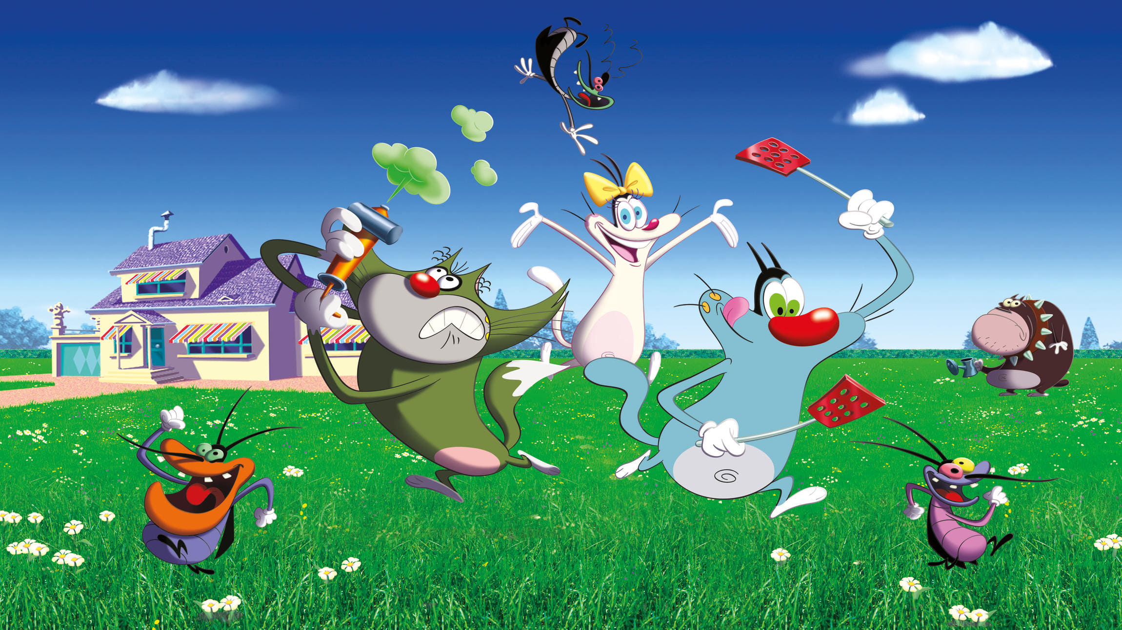 |FR| Oggy Et Les Cafards (Oggy and the Cockroaches) 1999 FHD 0