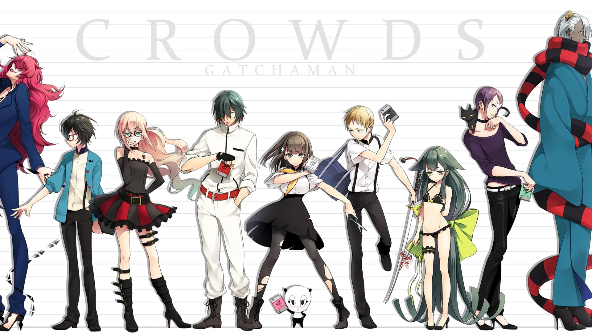 |FR| Gatchaman Crowds 2013 FHD (VOST) 0